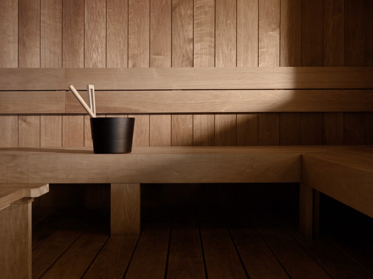 Helsinki’s urban oasis: Iittala Brings the Finnish sauna into the city at Bob W Kamppi