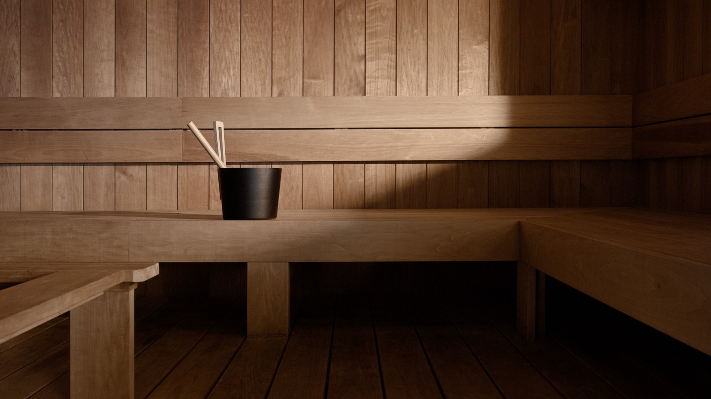 Helsinki’s urban oasis: Iittala Brings the Finnish sauna into the city at Bob W Kamppi