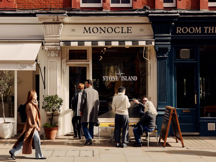 Stone Island takes residency at The Monocle Shop in London