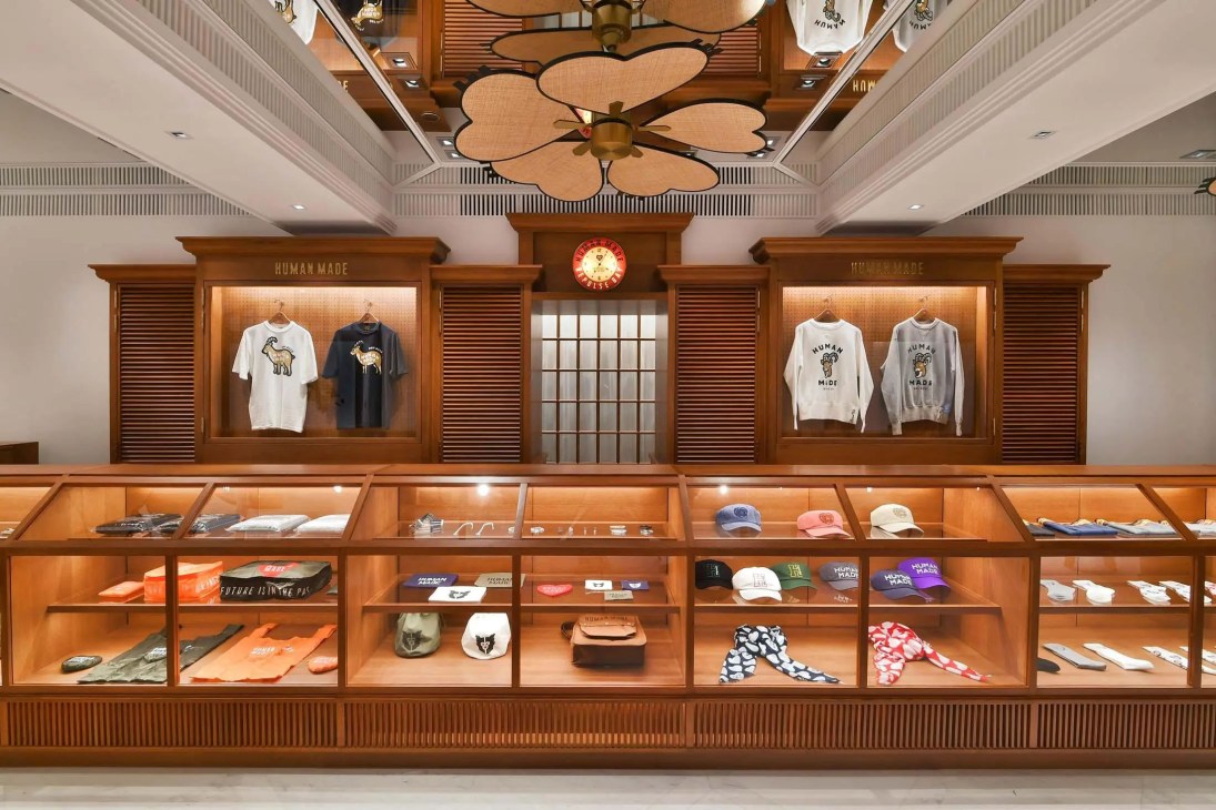 Human Made shopping counter in The Repulse Bay Hong Kong