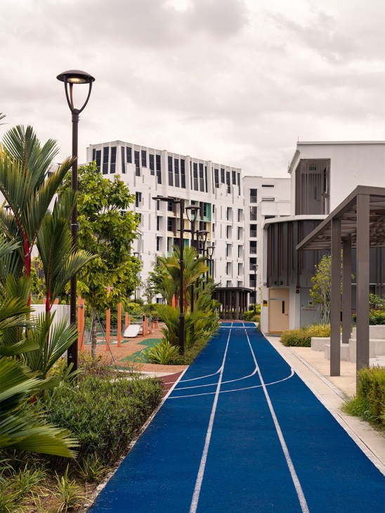 Fitness area in Tengah