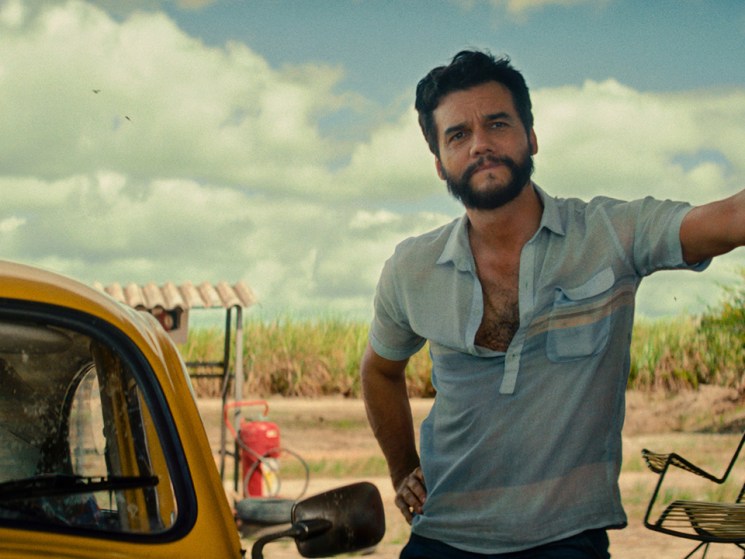 Kléber Mendonça Filho and Wagner Moura from ‘The Secret Agent’