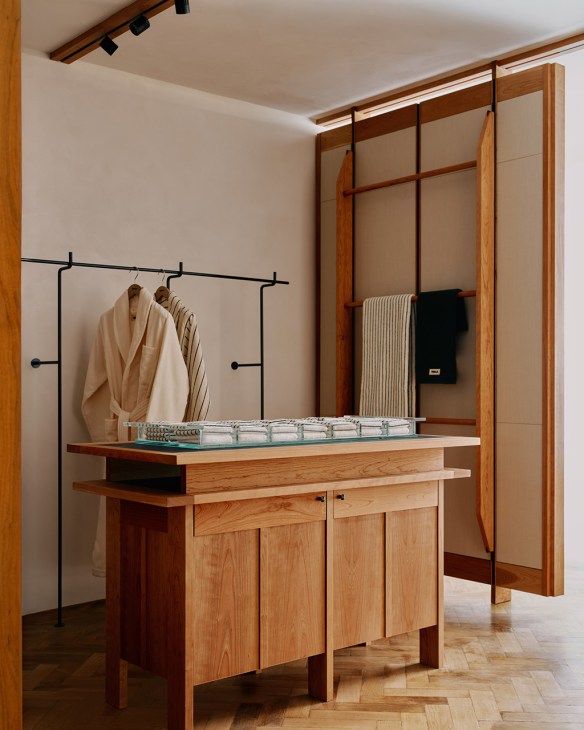 Interior of Tekla store