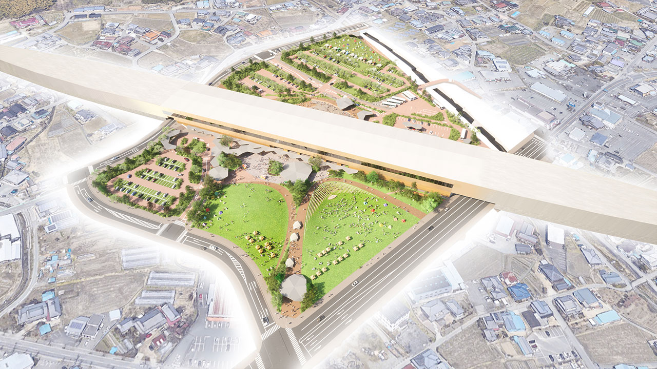 Japan’s future plazas with Met Team Architects and sculpture as jewellery with Giles Miller