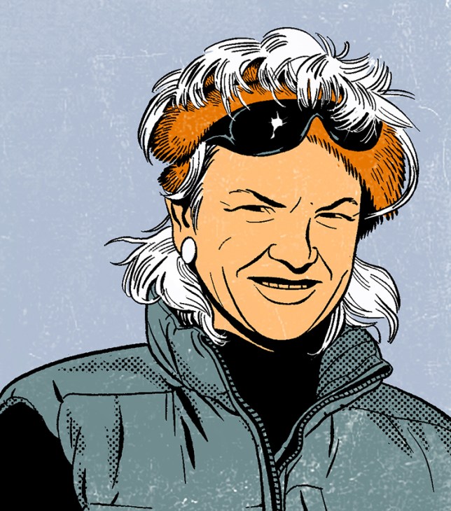 Illustration of Sara Wheeler