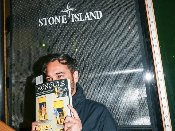 Stone Island at the Monocle Shop in London