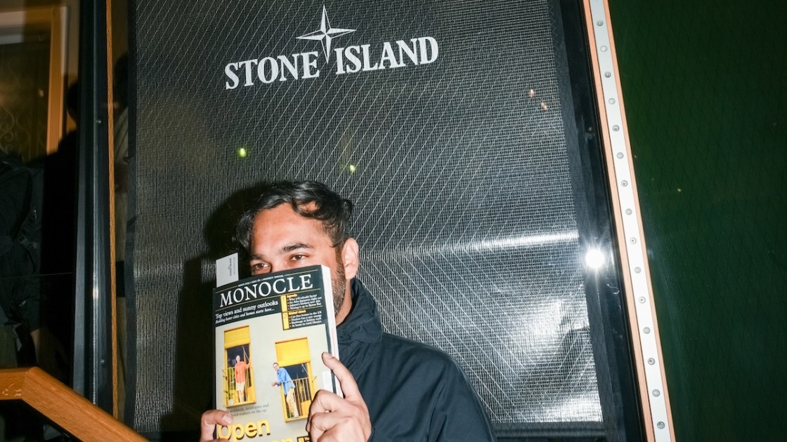 Stone Island at the Monocle Shop in London