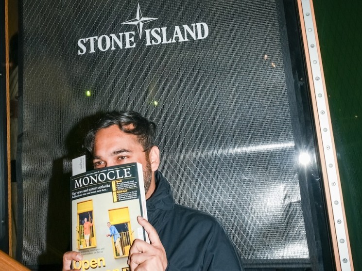 Stone Island at the Monocle Shop in London