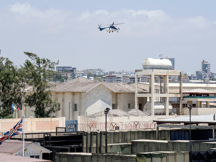The British Embassy in Mogadishu