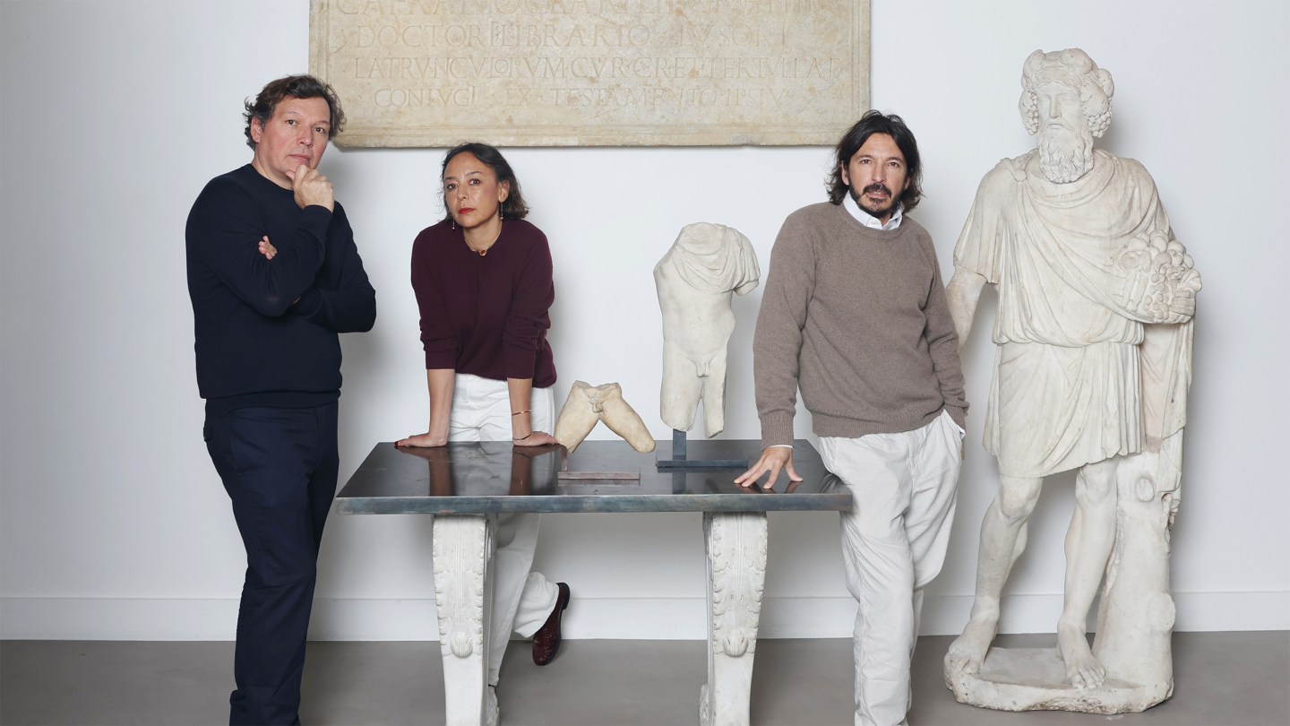 Ollivier, Gladys and Adrien Chenel