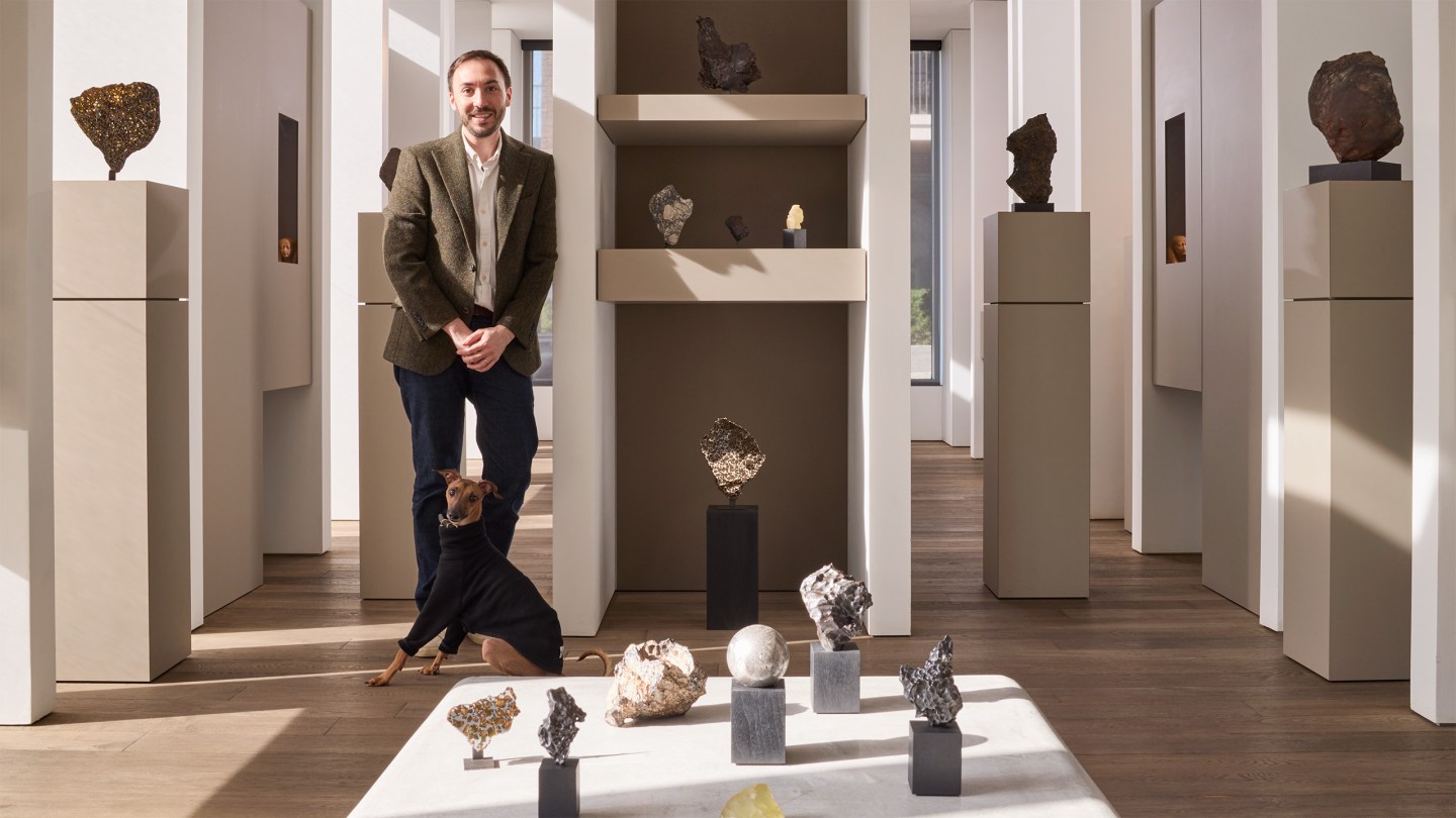 Jethro Sverdloff, co-director of London’s Art Ancient.