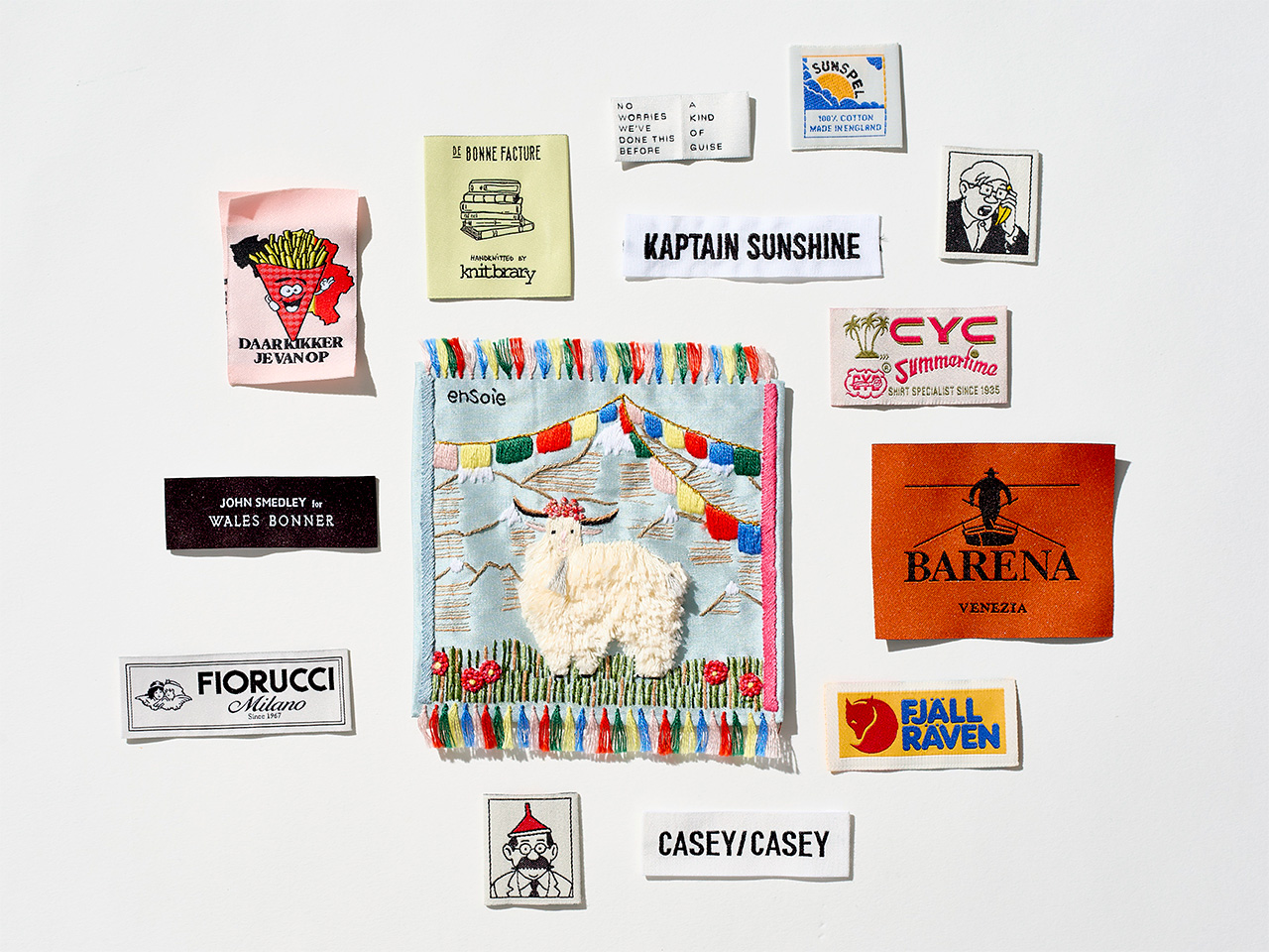 Small tags, big statements: The art and design of iconic clothing labels