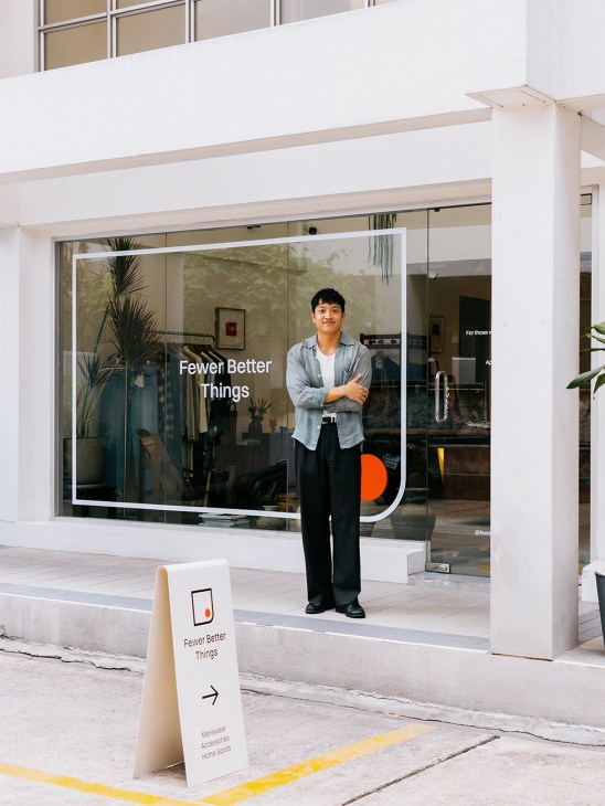Founder of Fewer, Better Things, Sutasit Srivisarvacha