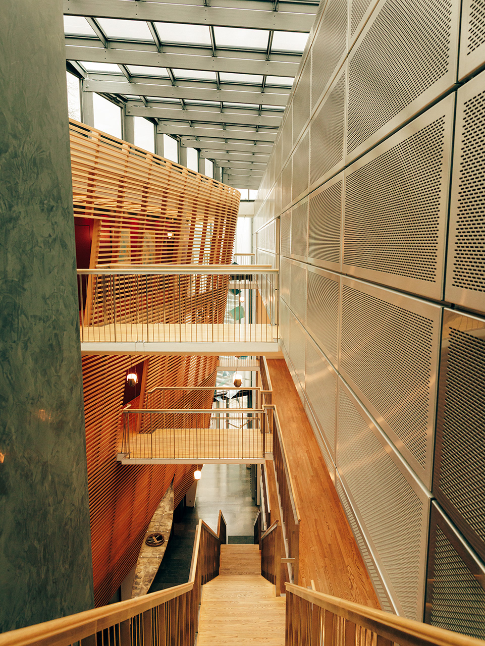 Interior view of the Royal Danish embassy