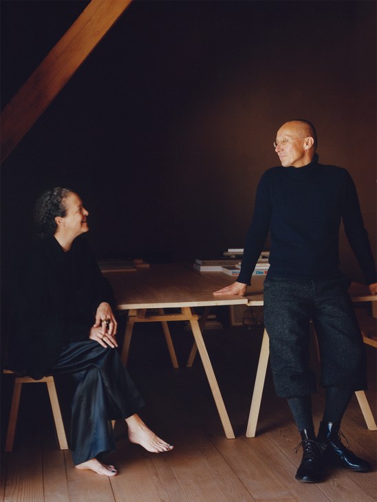 Katia and Gerold Schneider at hotel Almhof Schneider 