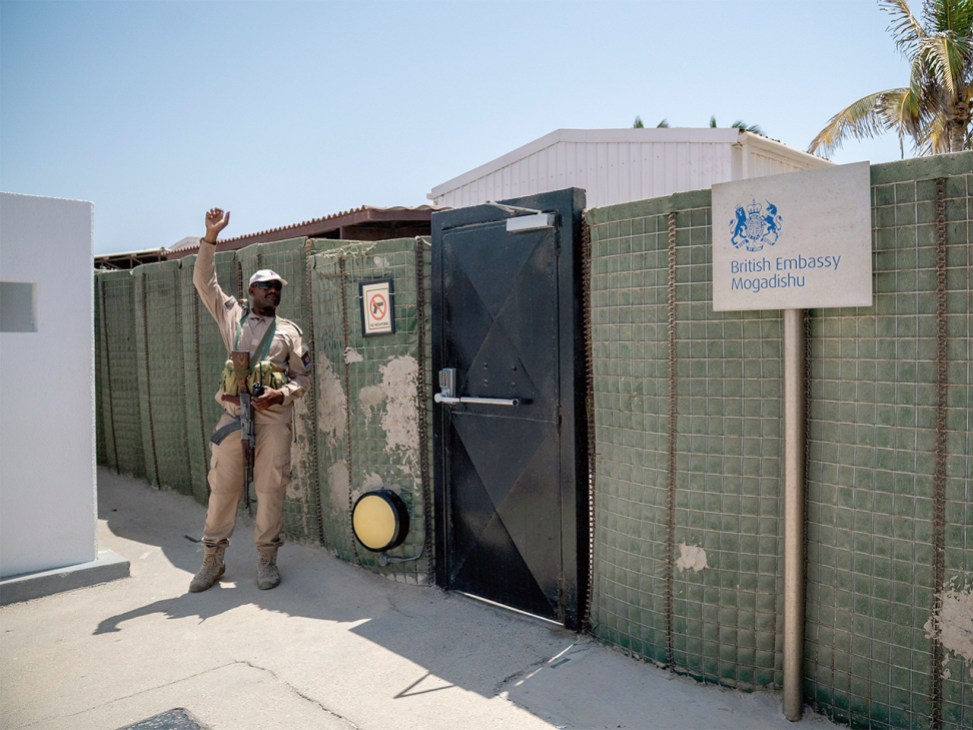 The British Embassy in Mogadishu