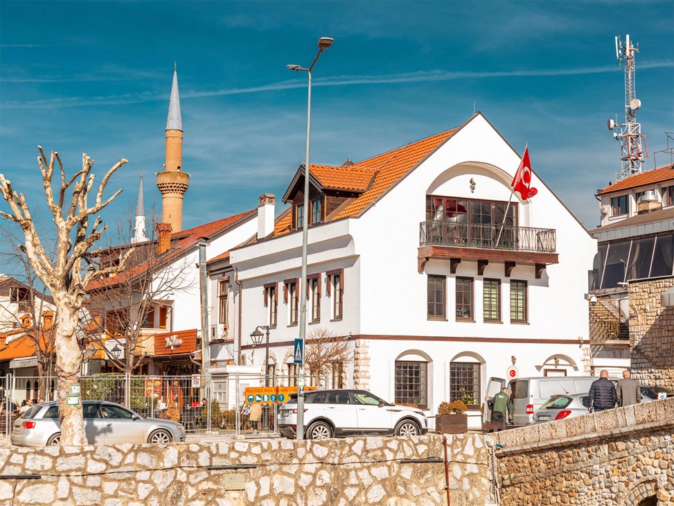 One of 252: the Turkish Consulate building in Prizren, Kosovo