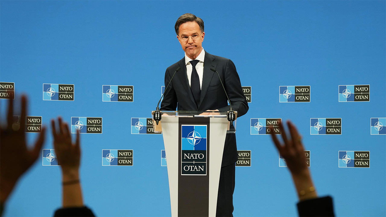 Trump lashes out at Nato as Rutte reports defence spend increase 