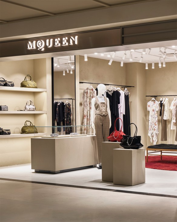 McQueen concession in  in Bloomingdale's