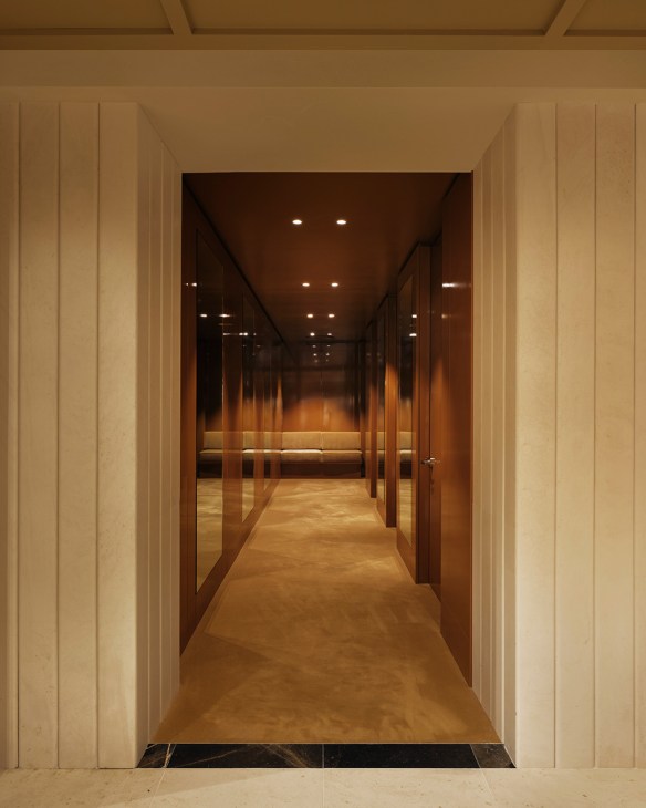 Remodelled Bloomingdale's dressing rooms