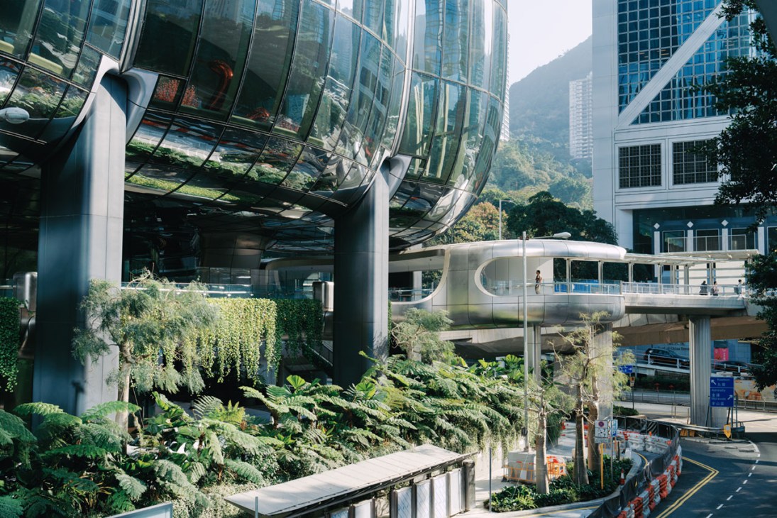 Exterior view of The Henderson, Hong Kong