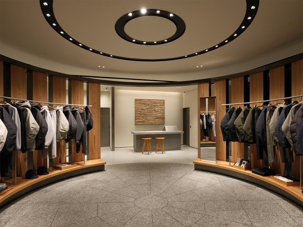 Interior shot of Goldwin store