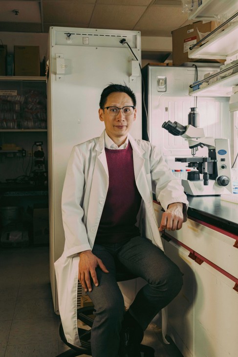 Edwin Chan, a genetics professor and the recipient of The Spirit of Innovation Award