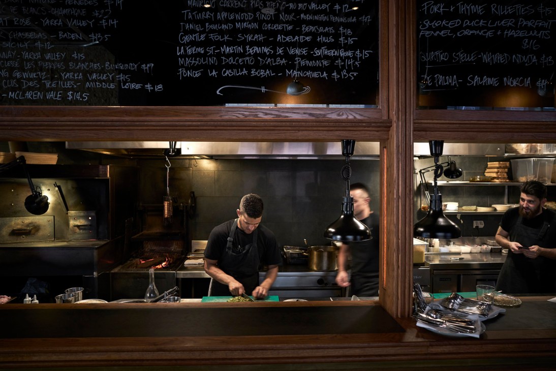 Embla restaurant in Melbourne, Australia