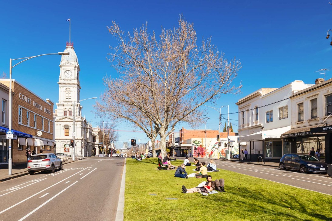Errol Street in Melbourne, Australia
