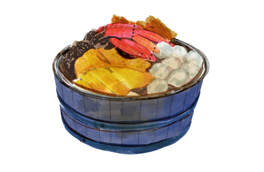 illustration of Poon Choi