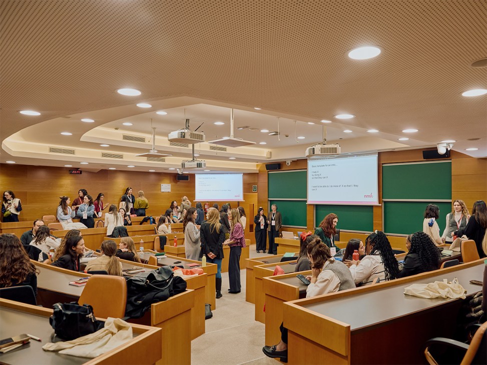Interior shot of IESE Business School