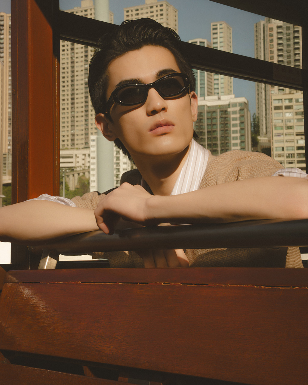 Lunettes A Society x Maison Kitsuné