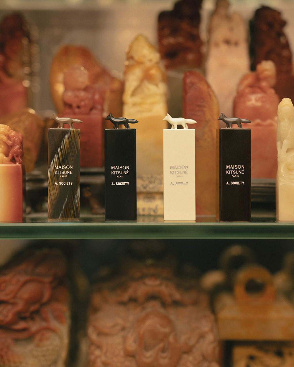 Lunettes A Society x Maison Kitsuné