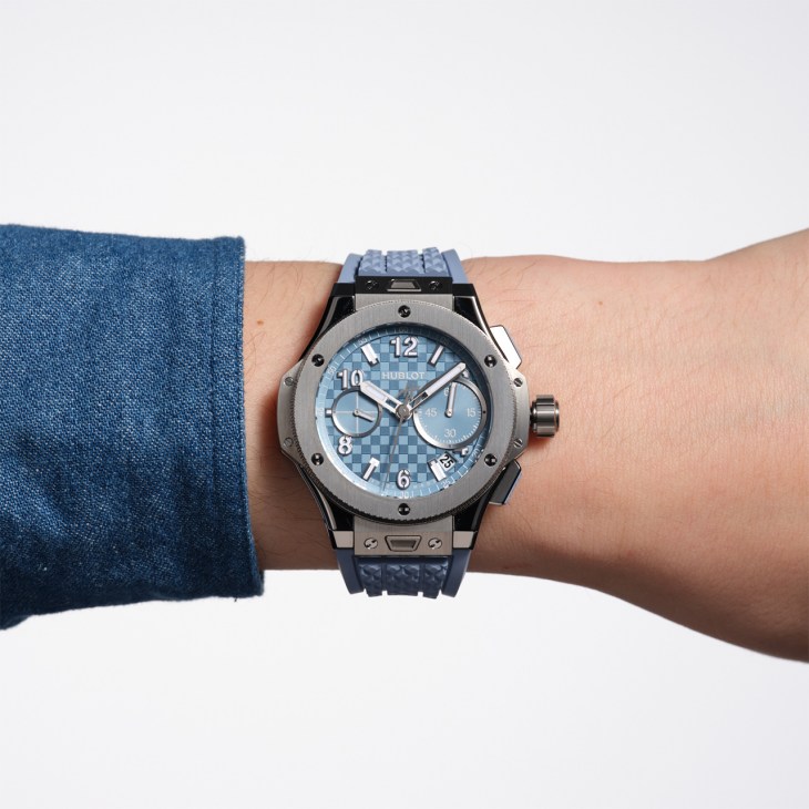 Big Bang Original Unico Titanium
Coal Blue Watch by Hublot
