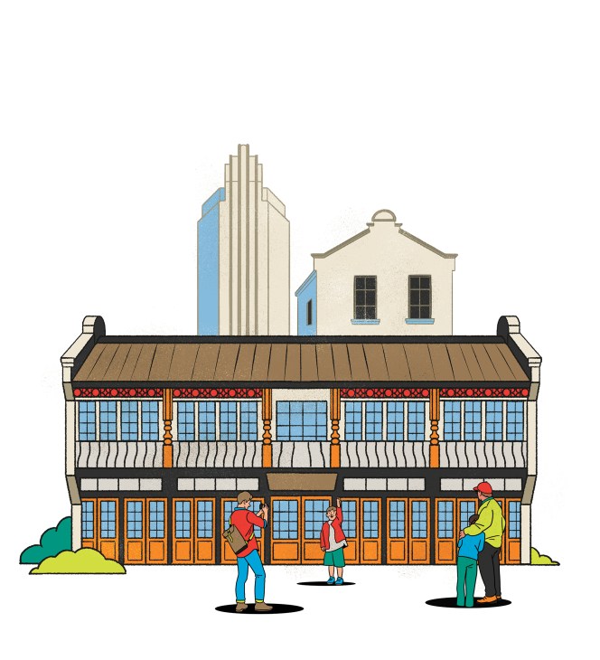 Illustration of Mao Zedong Residence in Jing’an