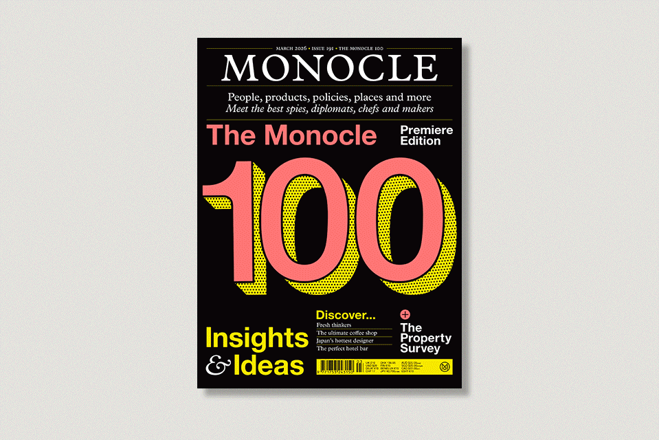 The Monocle 100 issue March 2026 