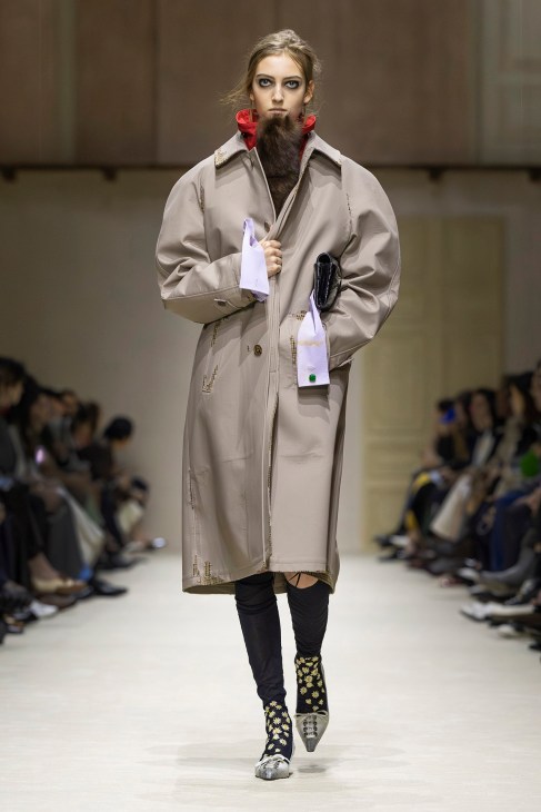 Prada womenswear at Milan Fashion Week AW26