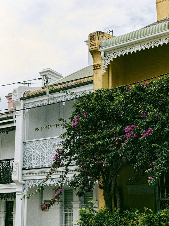 Street view of Paddington, Melbourne