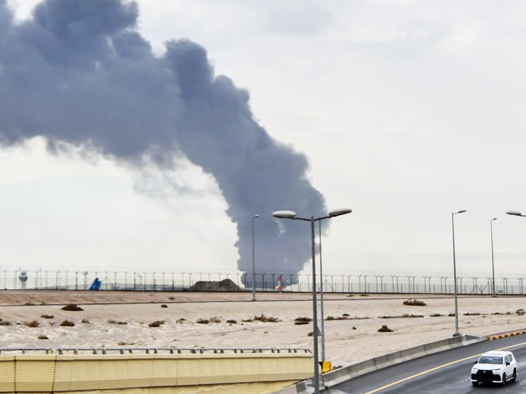 Iran hits Kuwaiti oil tanker in Dubai – are energy targets now fair game?