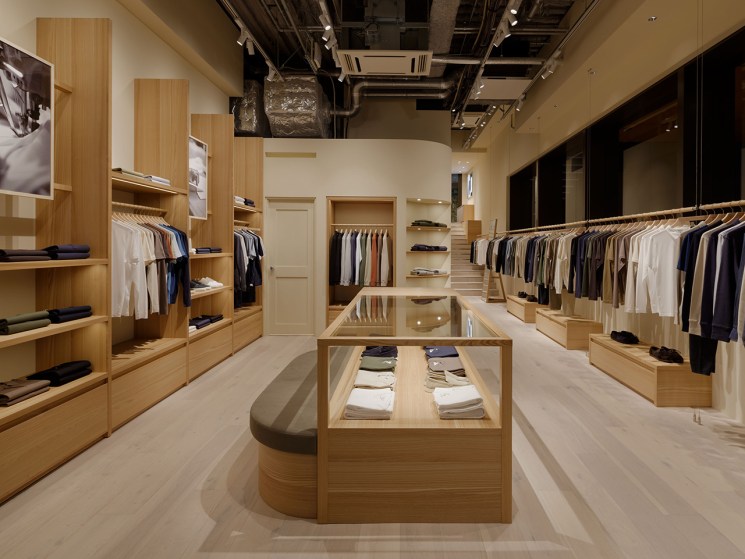 Sunspel store Tokyo