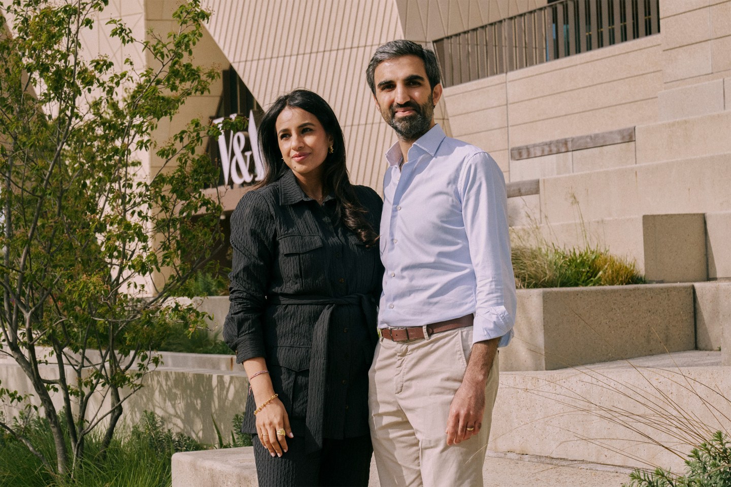 Jikoni chef Ravinder Bhogal and co-founder and partner Nadeem Lalani Nanjuwany