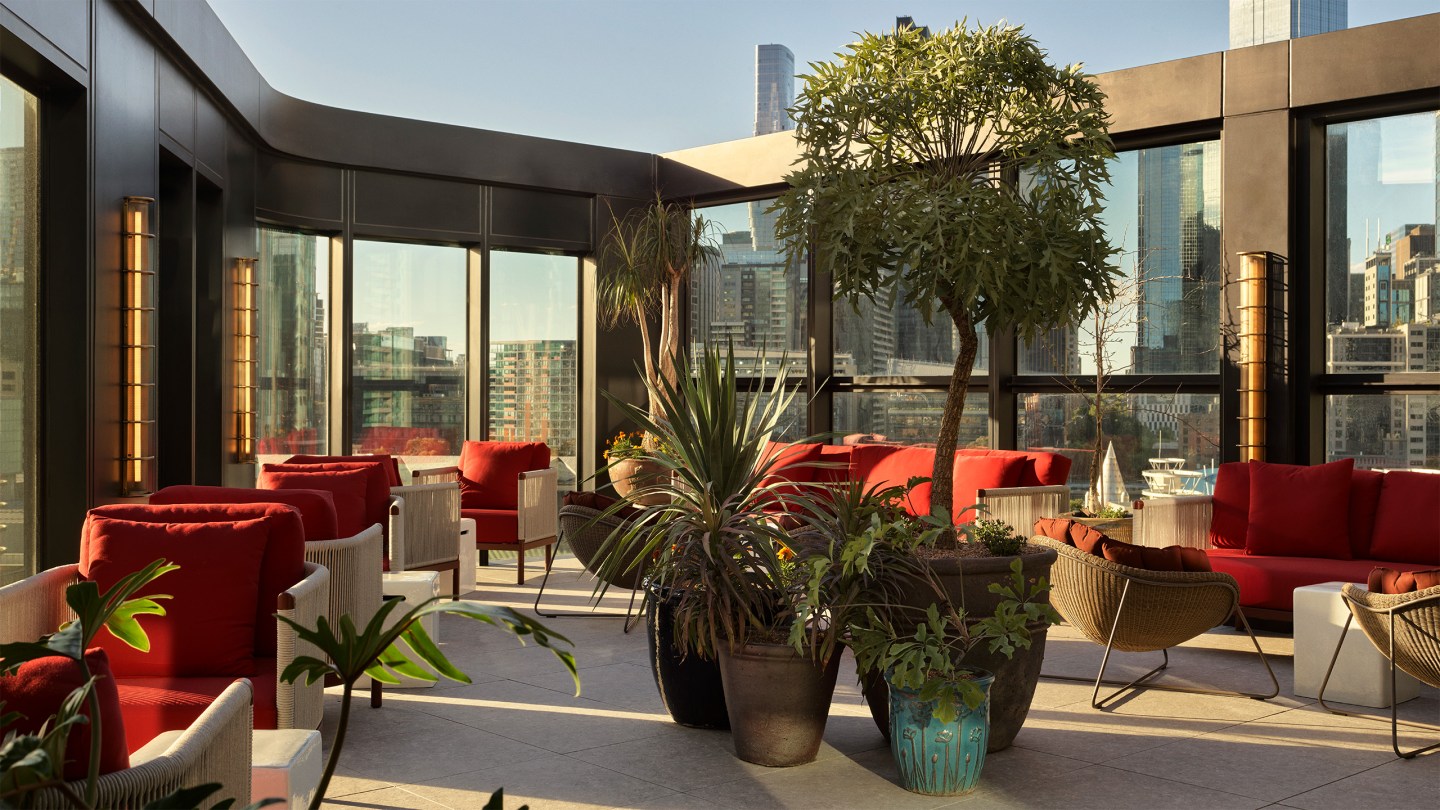 Hannah St Hotel terrace lounge