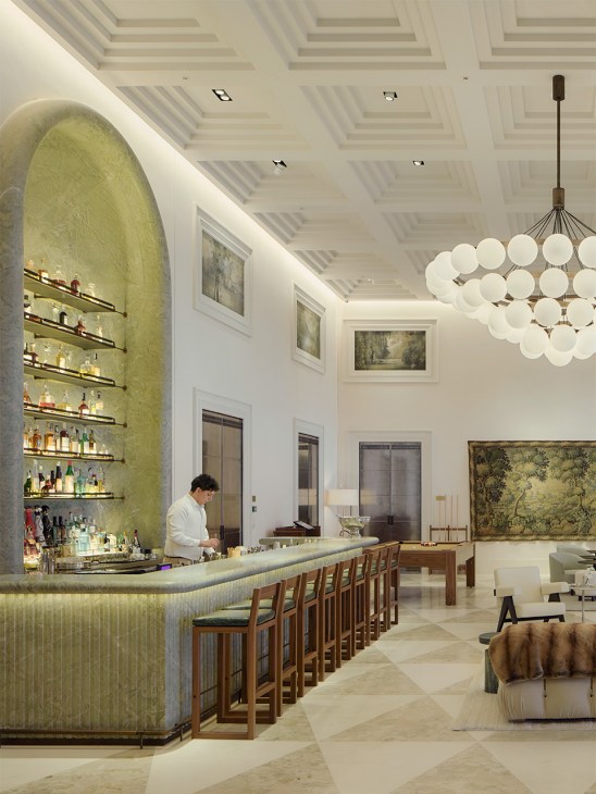 The Lobby Bar at Lake Como Edition Hotel 