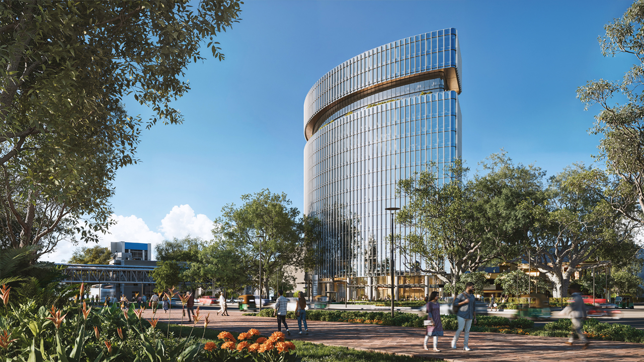 General view of the Godrej Hudson Circle