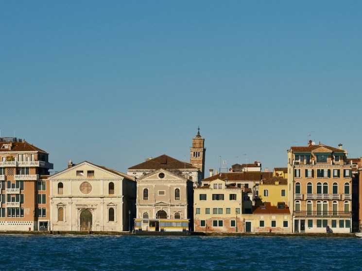 An image of the Venice coastline