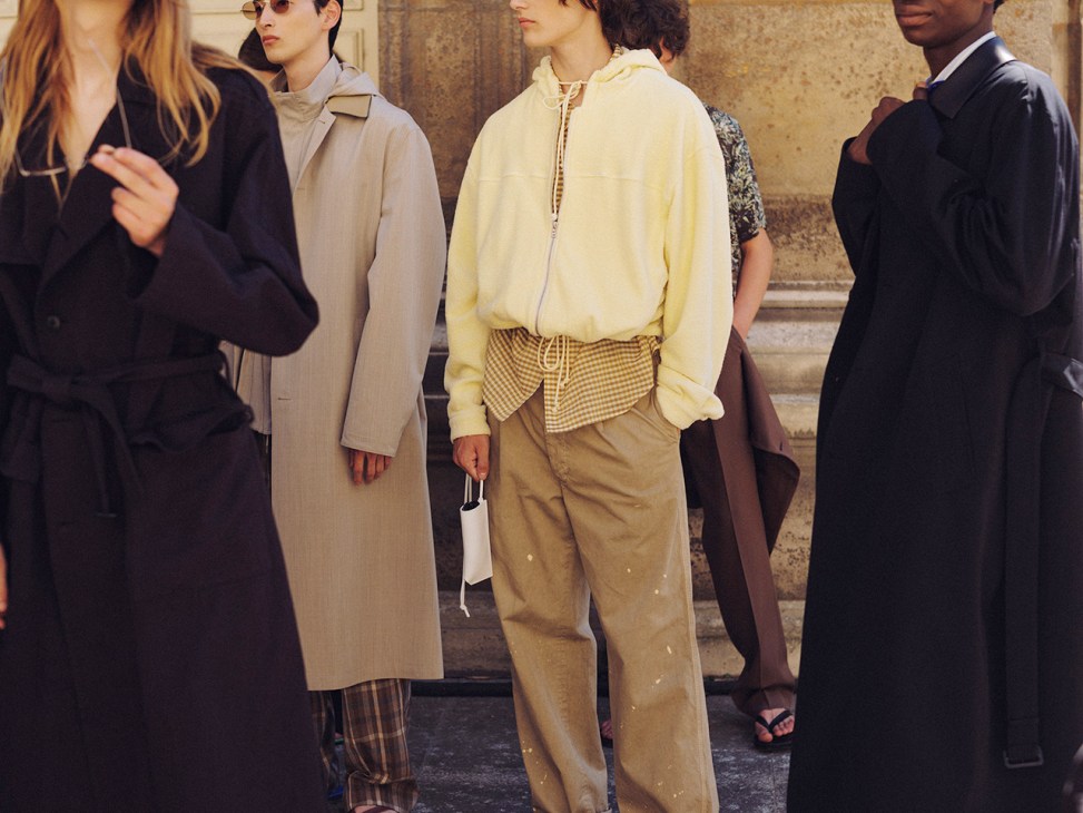 Behind the scenes with Auralee's SS26 collection at Paris Fashion Week