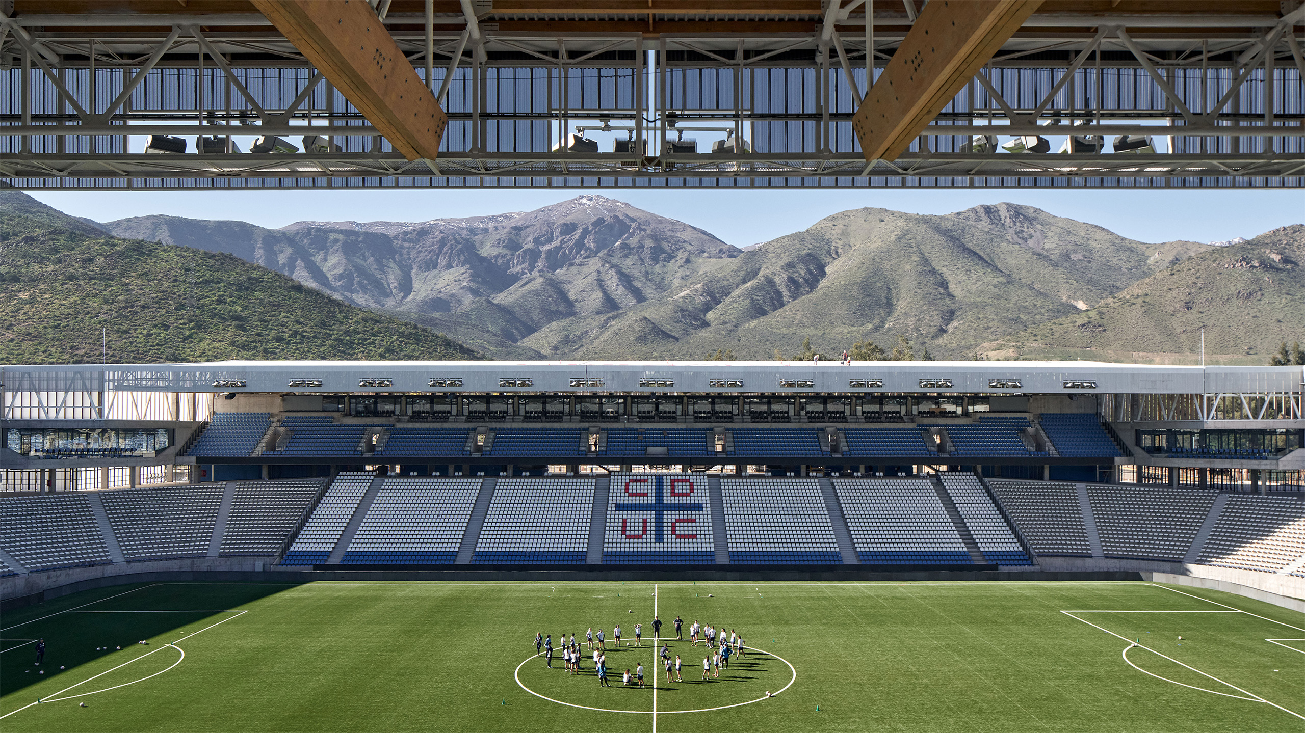 This award-winning Chilean football stadium is an architectural triumph