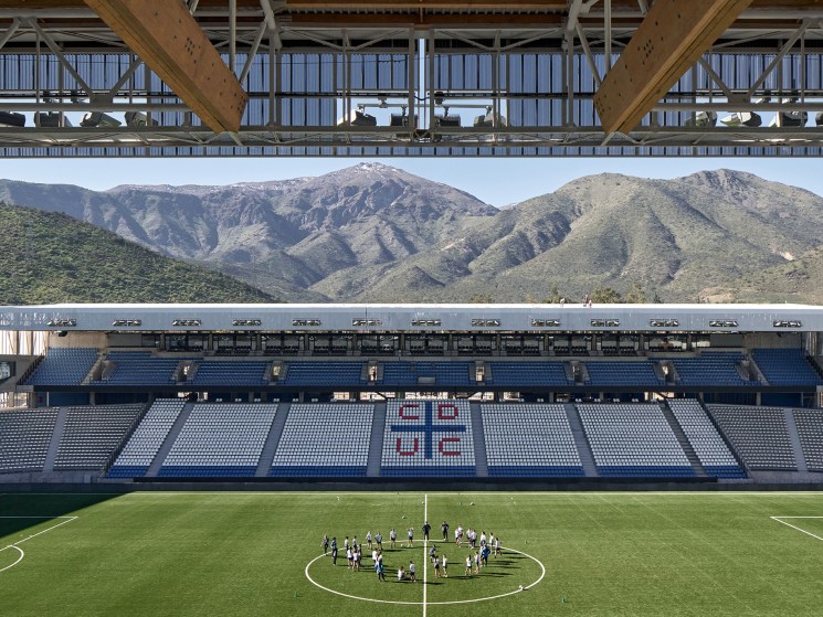 This award-winning Chilean football stadium is an architectural triumph