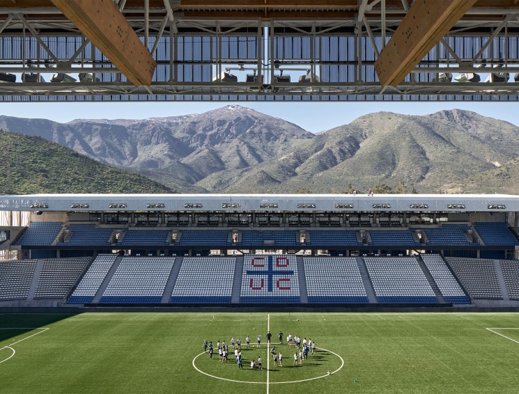 A revived Chilean football stadium that’s best in class for civic restoration