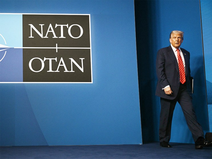 Donald Trump has long teased a Nato exit